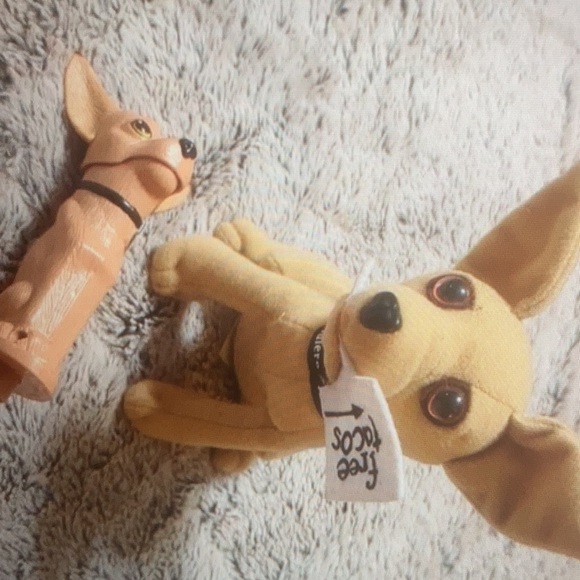 VTG Taco Dog Mascot Stuffed Plush toy with Free Tacos - Picture 3 of 5